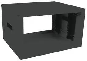 RACK CABINET, TABLE TOP, 22.75IN STEEL BLACK RCHS1902224BK1