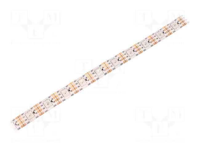 Programmable LED tape; RGB; 5050; LED/m: 60; 10mm; IP65; 140°; 18W/m WORLDSEMI HCBAA60WG