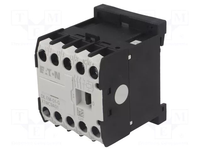 Contactor: 3-pole; NO x3; Auxiliary contacts: NC; 12VDC; 8.8A; 4kW EATON ELECTRIC DILEM-01-G-12VDC