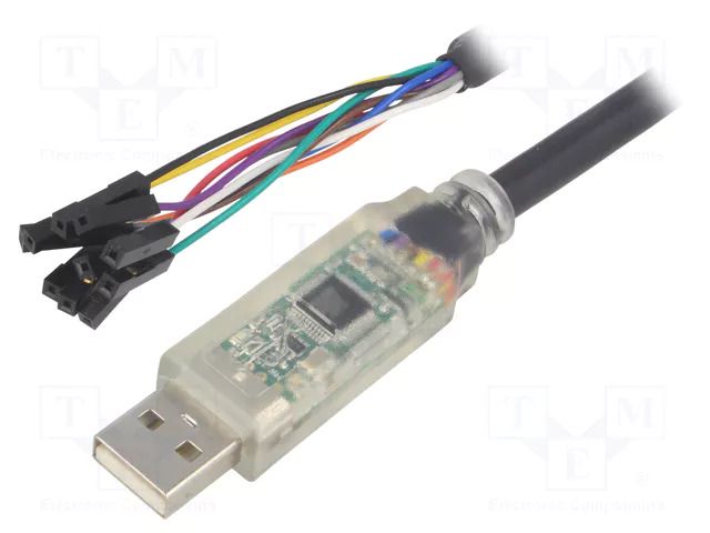 Module: cable integrated; UART,USB; 1.8m; 3.3VDC FTDI C232HD-DDHSP-0