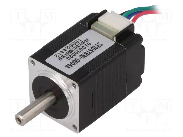 Motor: stepper; 3.9VDC; Shaft: D spring; max.17.6mNm; 600mA POLOLU POLOLU-1204