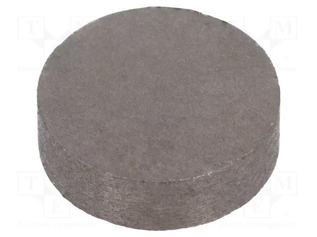 Magnet: permanent; samarium, cobalt; 10N; Ø: 10mm; H: 3mm ELESA+GANTER GN55.2-SC-10-3