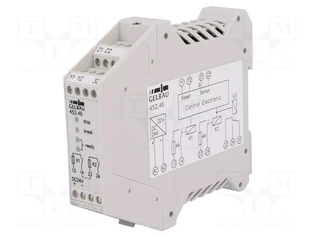 Module: control unit for protection rubber strip; 24VDC GELBAU GEL-3004.5246