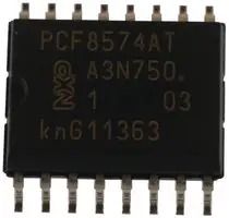 I/O EXPANDER, 8BIT, I2C, SOIC-16 PCF8574AT/3,518