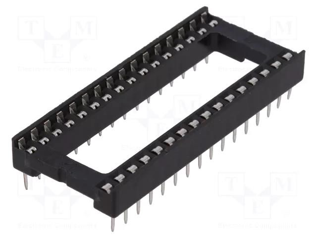 Socket: integrated circuits; DIP32; 15.24mm; THT; Pitch: 2.54mm CONNFLY ICVT-32P
