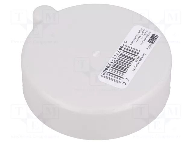 Protection; plug; male; 63A; IEC 60309; IP44; 2P+PE,3P+N+PE,3P+PE PCE TS635G