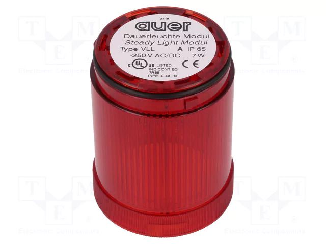 Automation module: light signaller; red; 230VDC; 230VAC AUER SIGNAL VLL-C