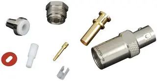 RF/COAXIAL, TWINAX/TRIAX TRB JACK, STR CRIMP CJ70-9