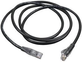 PATCH CORD, CAT 5E, 5FT, BLACK TRD815BLK-5