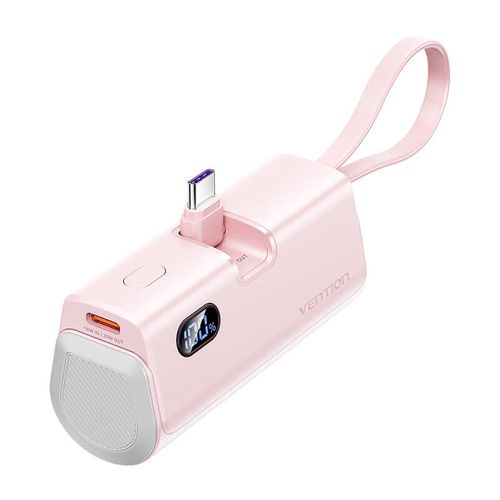 Powerbank Vention LED display 4800mAh 22.5W FHQP0 (pink), Vention FHQP0