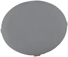 MARKING PLATE, ROUND/FLUSH, PLASTIC, WHT 704.609.9.