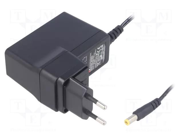 Power supply: switching; mains,plug-in; 24VDC; 1.6A; 40W; straight SUNNY SYS1588-4024-PLUG