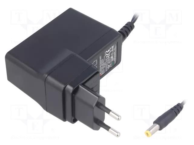 Power supply: switching; mains,plug-in; 12VDC; 3.3A; 40W; straight SUNNY SYS1588-4012-PLUG