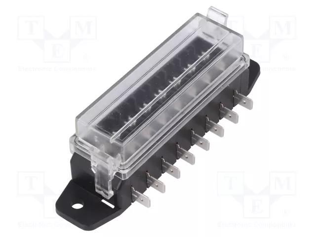 Fuse boxes; 19mm; 135A; screw,push-in; Leads: connectors; ways: 8 MTA MTA-0X00590