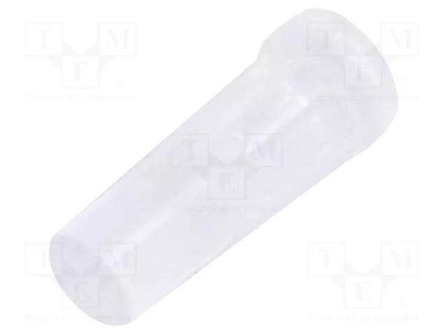 Fiber for LED; Ø3.2mm; L: 7mm; round; Front: flat; straight MENTOR 1282.2000