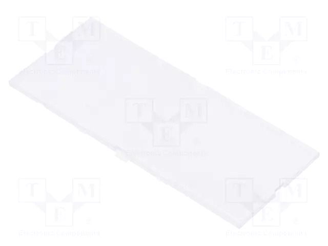 Front panel; without frame,with holder; transparent ITALTRONIC IT-P05060721F
