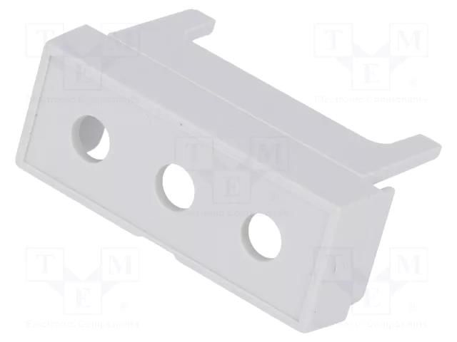 Terminals cover; 2M Modulbox XTS Compact,2M XTS Modulbox XTS ITALTRONIC IT-P05020208T.BL