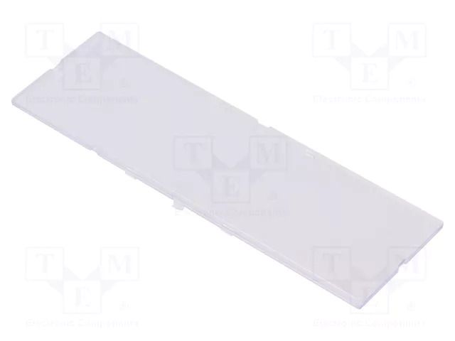 Front panel; without frame,with holder; transparent ITALTRONIC IT-P05080721F