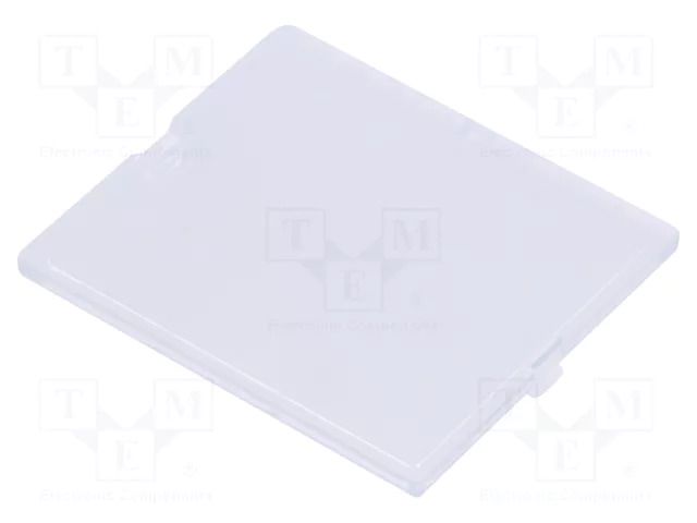 Front panel; without frame,with holder; transparent ITALTRONIC IT-P05030721F