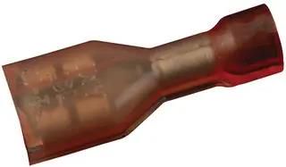 TERMINAL, FEMALE DISCONNECT, 0.187IN RED 2-520403-2