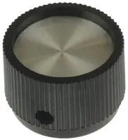 STRAIGHT KNURLED KNOB, 6.35MM PH-15-18-1/4