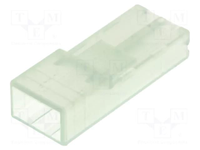 Terminals cover; female; PIN: 1; for push-on 6.3mm connectors TE Connectivity 926539-1