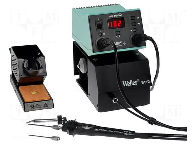 Station: soldering; Station power: 80W; 150÷450°C; ESD; Ch: 1 WELLER WEL.WSF81D8