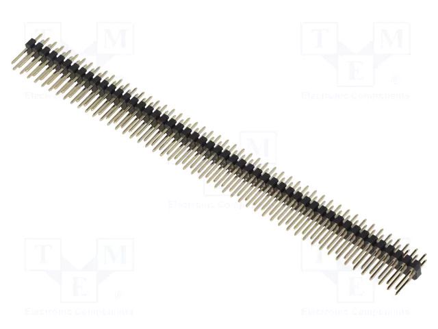 Connector: pin strips; pin header; male; PIN: 100; THT; straight MPE GARRY ZL202-100G