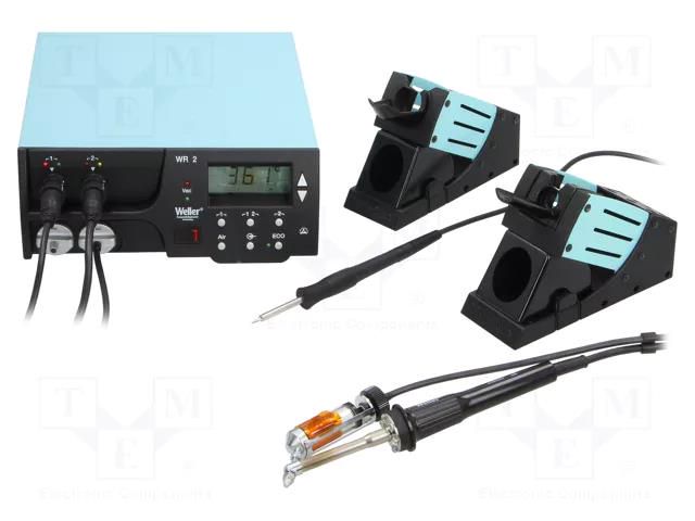 Station: soldering/desoldering; 300W; 100÷450°C; 230VAC WELLER WEL.WR2000ER