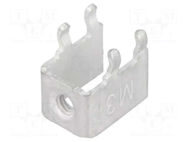 Terminal: screw terminal; screwless; THT,screw terminal; brass FIX&FASTEN PCB-2M3