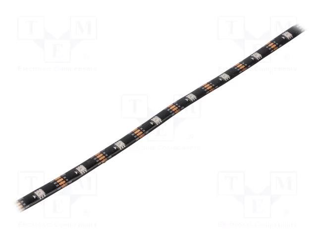 Programmable LED tape; RGB; 5050; LED/m: 30; 10mm; IP65; 140°; 9W/m WORLDSEMI HCBAA30BG