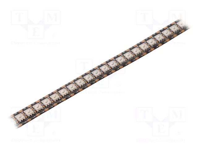 Programmable LED tape; RGB; 5050; LED/m: 144; 12mm; IP65; 140°; 5VDC WORLDSEMI HCBAA144BG