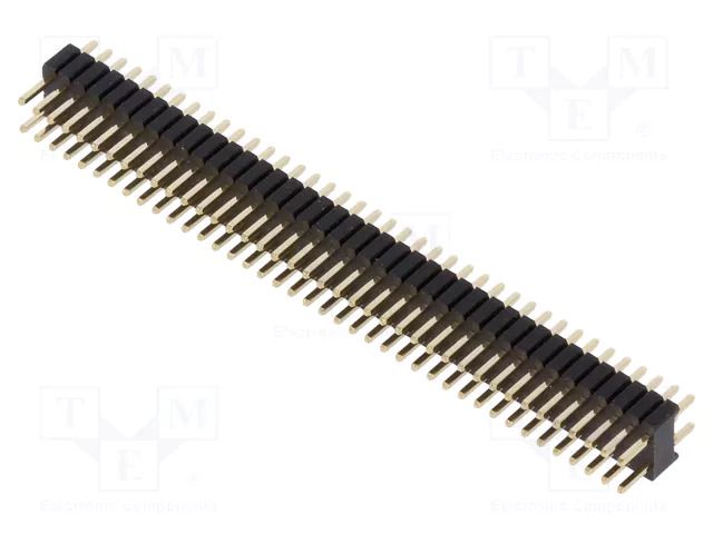 Connector: pin strips; pin header; male; PIN: 80; straight; THT NINIGI ZL311-2X40P
