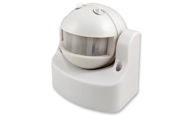 Motion sensor 180' white IP44 CZ-R-180-B 5903002030226