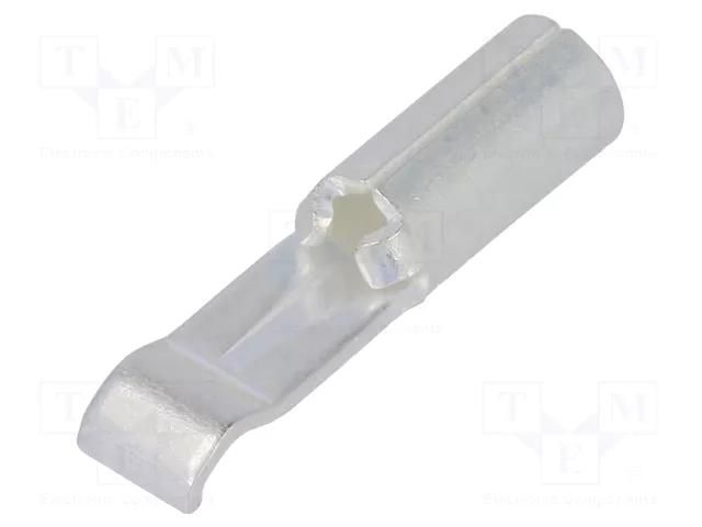 Contact; hermaphrodite; copper; silver plated; 16AWG÷10AWG; 30A ENCITECH 1130-0110-01