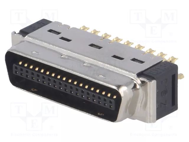 Connector: MDR; PIN: 36; shielded; for cable; polyester; plug; male 3M 10136-3000PE