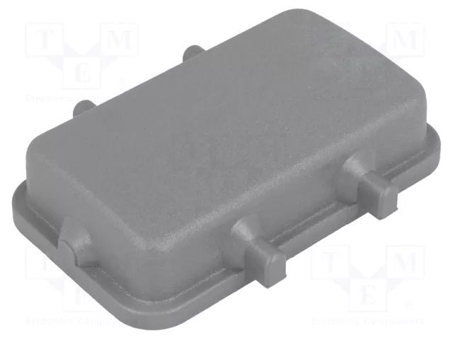 Protection cover; male; size 10B; Han; for double latch; 57x27mm HARTING 09300105407