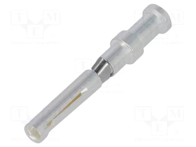 Contact; female; copper alloy; silver plated; 0.75mm2; crimped HARTING 09150006205
