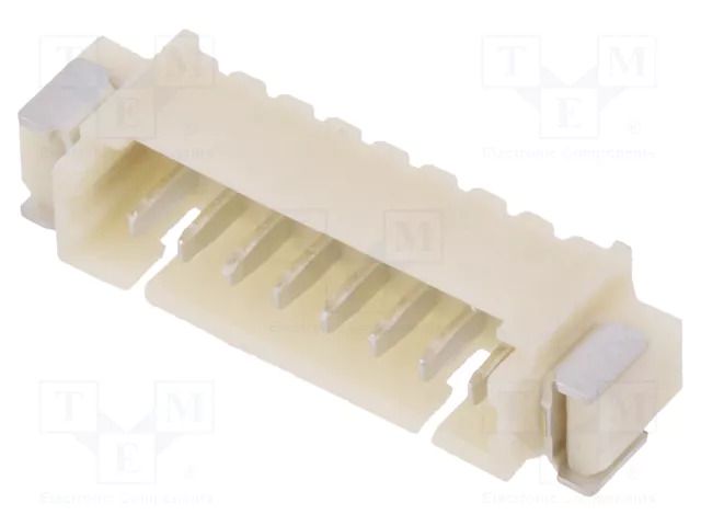 Connector: wire-board; socket; male; PIN: 8; 1A; Urated: 125V; SMT JOINT TECH NX1251-08SMR