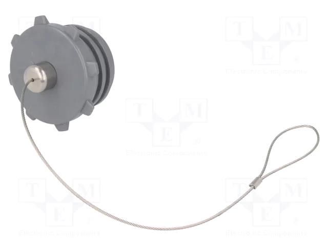 Protection cover; external thread,threaded joint; EXPlora; IP68 BULGIN EXP-0990