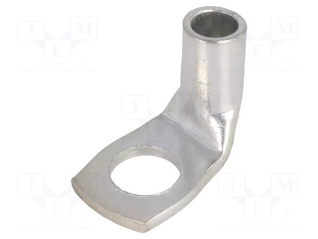 Tip: ring tube; M10; 25mm2; crimped; for cable; angled 90°; tinned BM GROUP BM016439