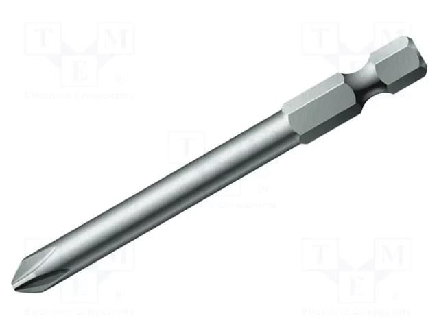 Screwdriver bit; Phillips; PH2; Overall len: 110mm WERA WERA.851/4Z/2