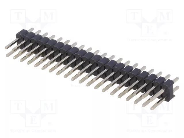 Connector: pin strips; pin header; male; PIN: 40; straight; THT CONNFLY ZL202-40G