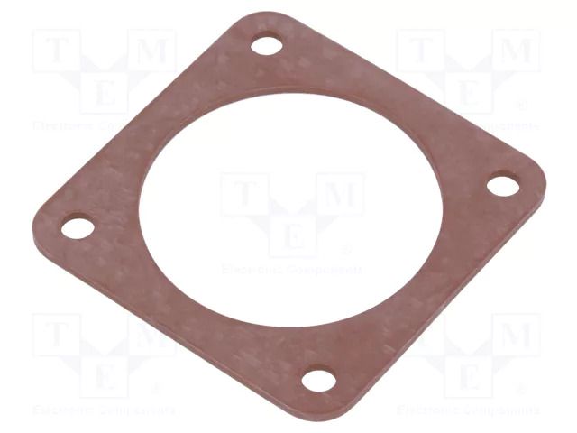 Socket gasket; IP67; size 20; flange (4 holes); CM HIRSCHMANN CM02D20