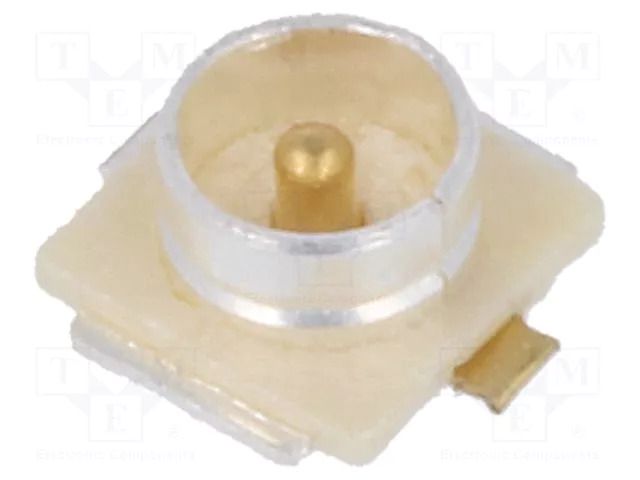 Connector: coaxial; socket; male; AMC; SMT; on PCBs; straight; LCP AMPHENOL RF A-1JB