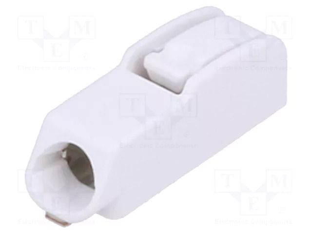Connector: plug-in; LED Light; 2060; 9A; 320V; SMT; tinned; white WAGO 2060-451/998-404