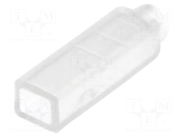 Terminals cover; female; for push-on 2,8mm connectors; ways: 1 IMP 16679W