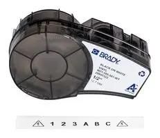 LABELS, PRINTER, 0.5" X 21 , BLK/WHT M21-500-581-WT.