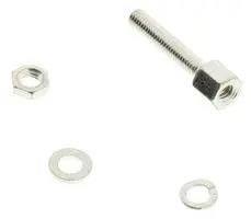 SCREW LOCK W/WASHER & NUT, STEEL L17D204182SM3EX