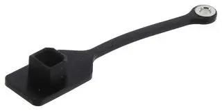 DUST COVER, BLACK, TYPE B USB CONN MUSB2D11014BP